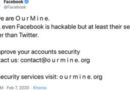 Facebook’s Twitter and Instagram accounts hacked
