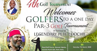Veteran Actor Pete Edochie To Be Honoured With Prince Ned Nwoko Foundation 4th Golf Tournament