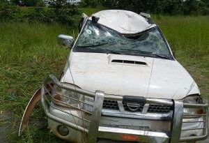 Karaga District Coordinator’s Official Vehicle Destroyed In An Accident
