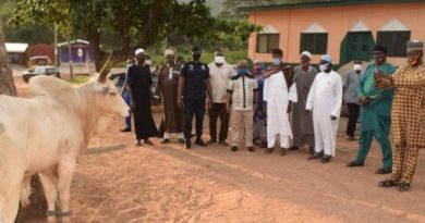 Volta: Bawumia Presents Bull In Support Of Eid-ul-Adha