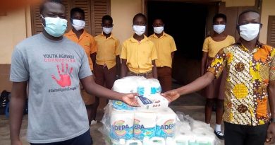 COVID-19: SWEDEC Donates PPEs To Basic Schools In Mampong Municipal