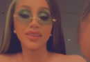 Cardi B Says She ‘Can’t Even Be Sexy in Peace’ When Her Toddler, Kulture, Crashes Her Video Selfie Moment