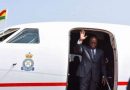Akufo-Addo fly to Côte d’Ivoire, Enroute Guinea, UK