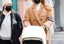 Gigi Hadid Stepped Out in Louis Vuitton for a Stroll With Her Baby Girl in NYC