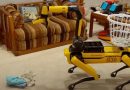 Boston Dynamics robo-dog Spot cleans, gardens and skips