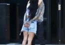 Here’s Kourtney Kardashian and Travis Barker Passionately Kissing on the Street in California