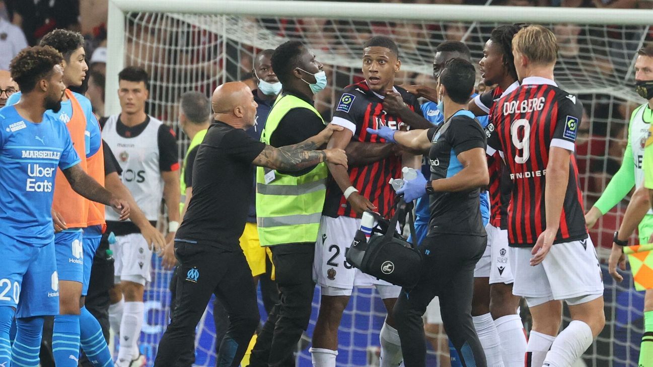 Nice-Marseille suspended after fans rush field - Uromi Voice