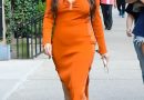 Selena Gomez Stunned in a Fall-Ready Self-Portrait Dress