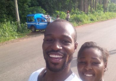 #TrekforGEJ: Trekker’s Female Companion is Back! | The Pair Arrive in Uromi, Edo State – BellaNaija