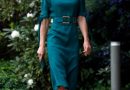 Kate Middleton Goes High Fashion in a Belted Green Dress to Present Queen Elizabeth Award For British Design
