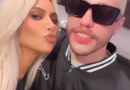 Kim Kardashian and Pete Davidson Debut Blonde Hair With a Sexy Kiss On Instagram
