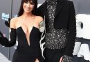 Megan Fox Wears a Sleek Black Thigh-High Leg Slit Dress With Machine Gun Kelly at 2022 Billboard Music Awards