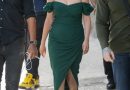 Selena Gomez Stuns In A Romantic Shoulder-Baring Midi Gown
